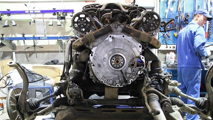 Капитальный ремонт дизельного мотора Фольксвагена Туарег