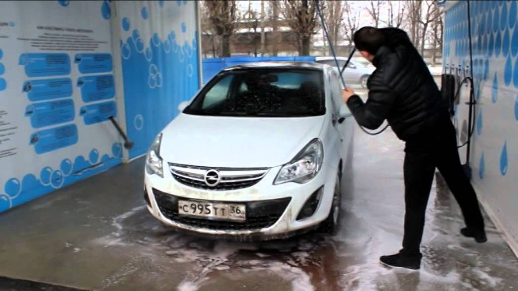 Мыть машину зимой