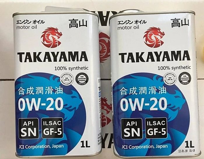 Takayama 0W-20